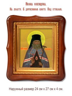 Феодор (Смирнов) Пензенский священномученик. Икона на холсте.