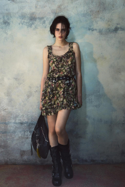 ZARA X KATE MOSS ПЛАТЬЕ С ПРИНТОМ, РАЗНОЦВЕТНЫЙ