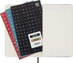 Ежедневник на 2025 год Moleskine Classic Soft (DSK1512DC2) 9х14см мягкая обложка зеленый