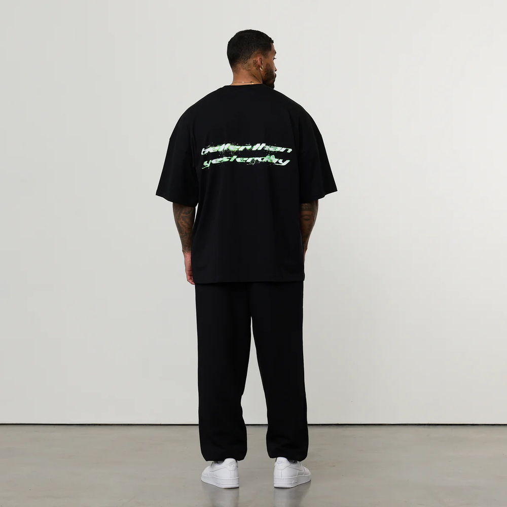 Футболка VANQUISH ACID Oversized T-Shirt Black