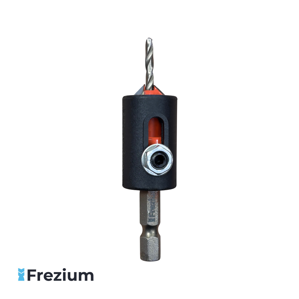 Зенковка по дереву с ограничителем "Frezium" D2.8x10 S6.35; ZK-801-2.8