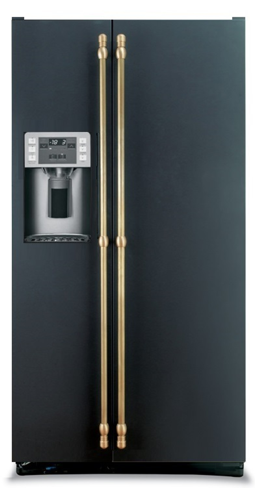 Холодильник IO MABE side by side черный ORE24CGFF NM фото