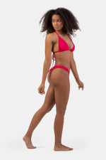 Трусики HIGH CUT V-SHAPE BIKINI BOTTOM 456 РОЗОВЫЕ