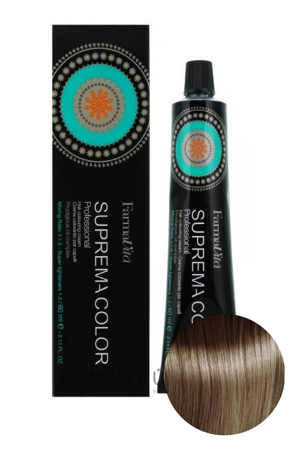 9.72 очень светлый блондин коричнево-перламутровый Farmacolor.60мл