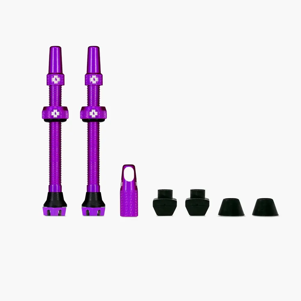Ниппель бескамерный MUC-OFF Tubeless Valves V2 purple