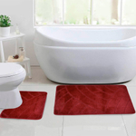 Коврик BOMBINI Classic One Color 50*80см 2шт (бордовый), 201825