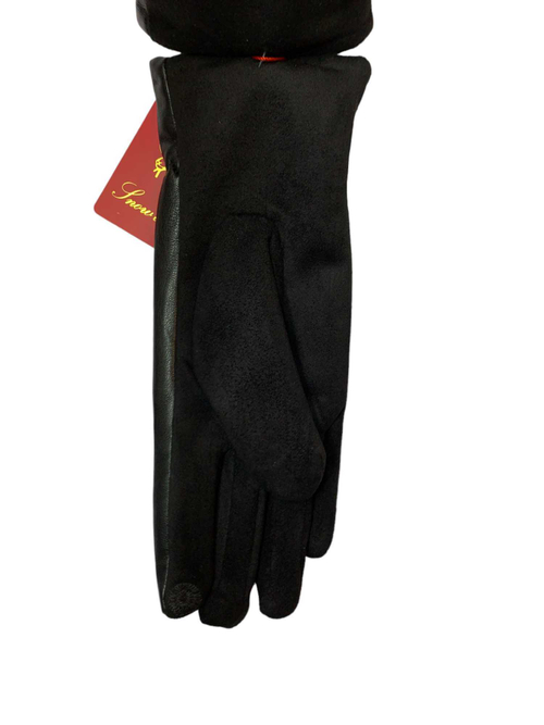 Перчатки. Женские. Материал верха: Эко кожа. Замша. Подклад: Мех. Сенсорные. Внутри мех. Очень мягкие. 12 шт в упаковке.