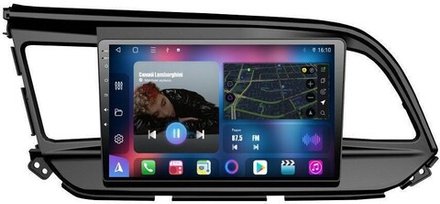 Магнитола для Hyundai Elantra 2019-2020 - FarCar BM1159M QLED, Android 12, ТОП процессор, 4Гб+32Гб, CarPlay, 4G SIM-слот