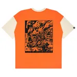 Футболка Hook Лидер колорблок какао оранж