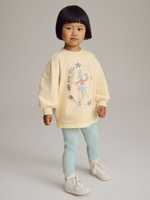 Толстовка и легинсы в комплекте для девочки Next E51-358, Светло-желтый, Мятный