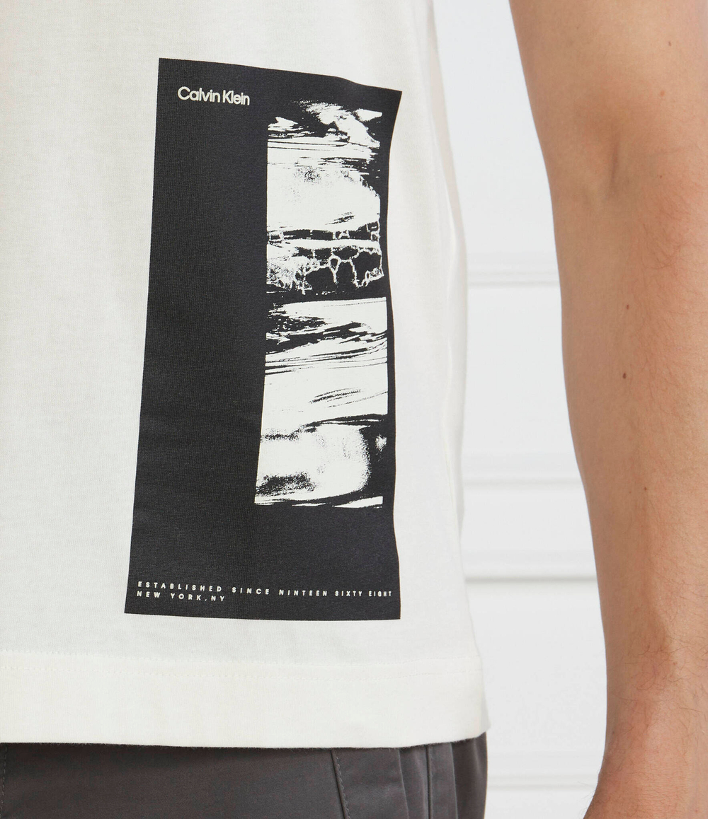 Футболка HORIZON PRINT Calvin Klein - белый(K10K111836)