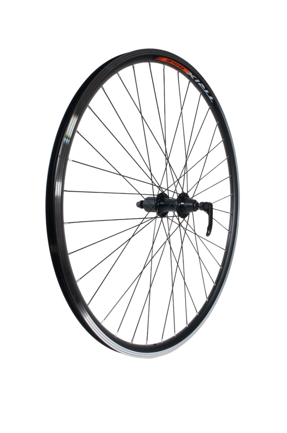 Колесо заднее 28-29" V TRIX кассета 8-10 ск. эксцентрик / обод двойной алюм. черн. CNC A/V  16.4х25 / втулка алюм. черн.