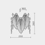 Настенный светильник Modelux ML.2293.330 GD