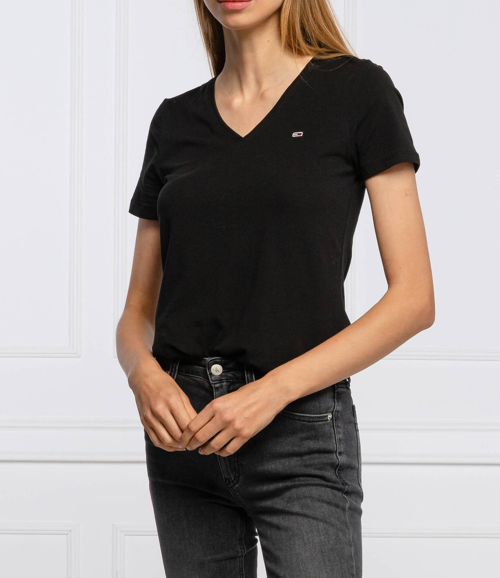 футболка Tommy Jeans - черный(DW0DW09197)
