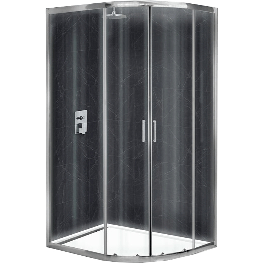 Душевой уголок BelBagno UNO-195-RH-2-120/80-C-Cr 120х80 профиль Хром стекло прозрачное