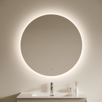 Зеркало для ванной комнаты SANCOS Sfera 2.0 D900 led подсветка 2700K/4000K/5000K SF2.900