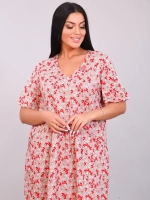 Платье бохо большие размеры