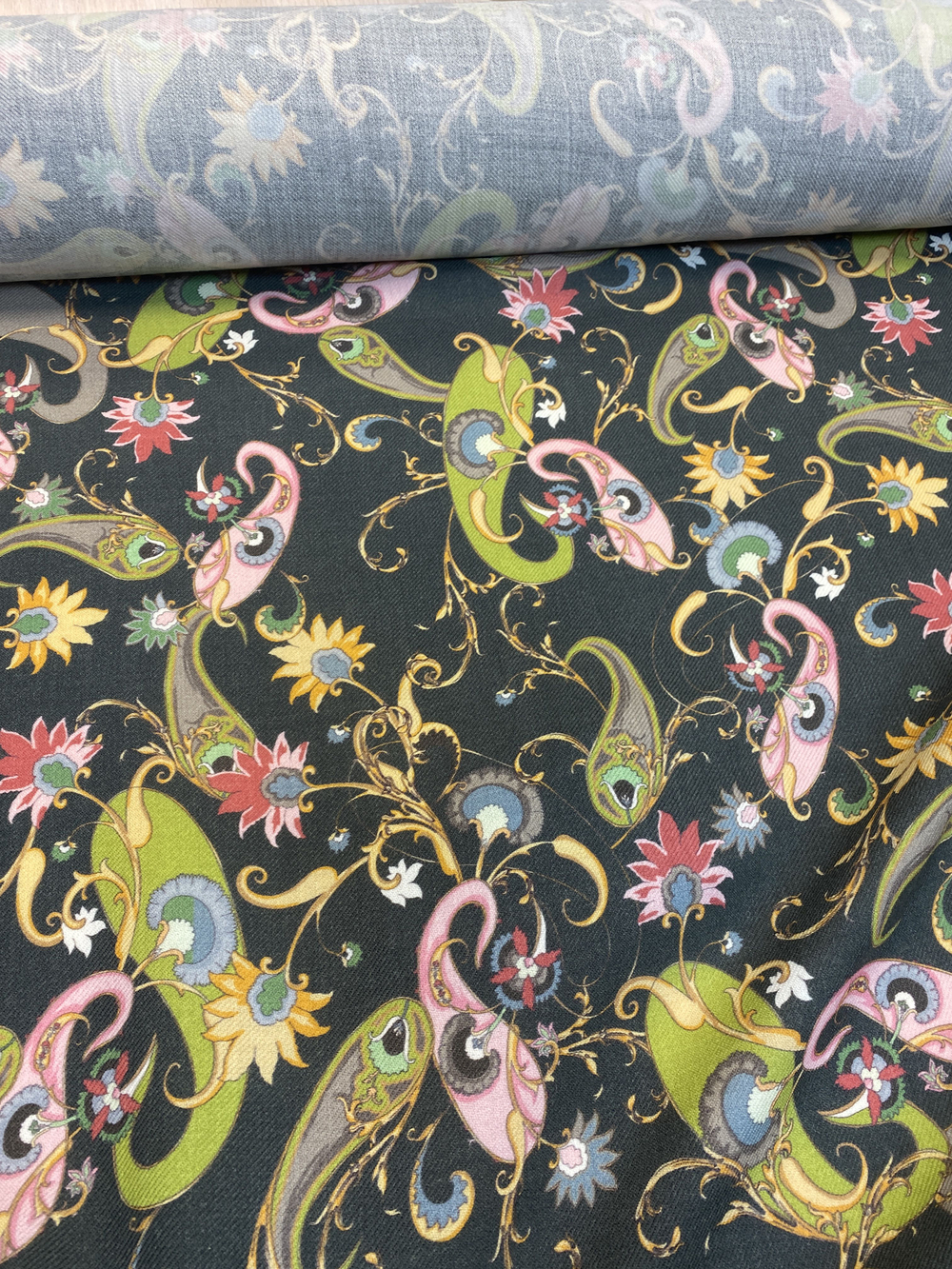 Ткань костюмная (Италия) 100% шерсть ш-150см цена за 1 м