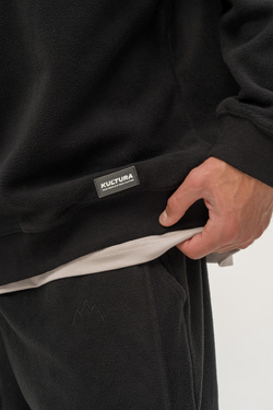 Толстовка KUL'TURA "FLEECE" Чёрный