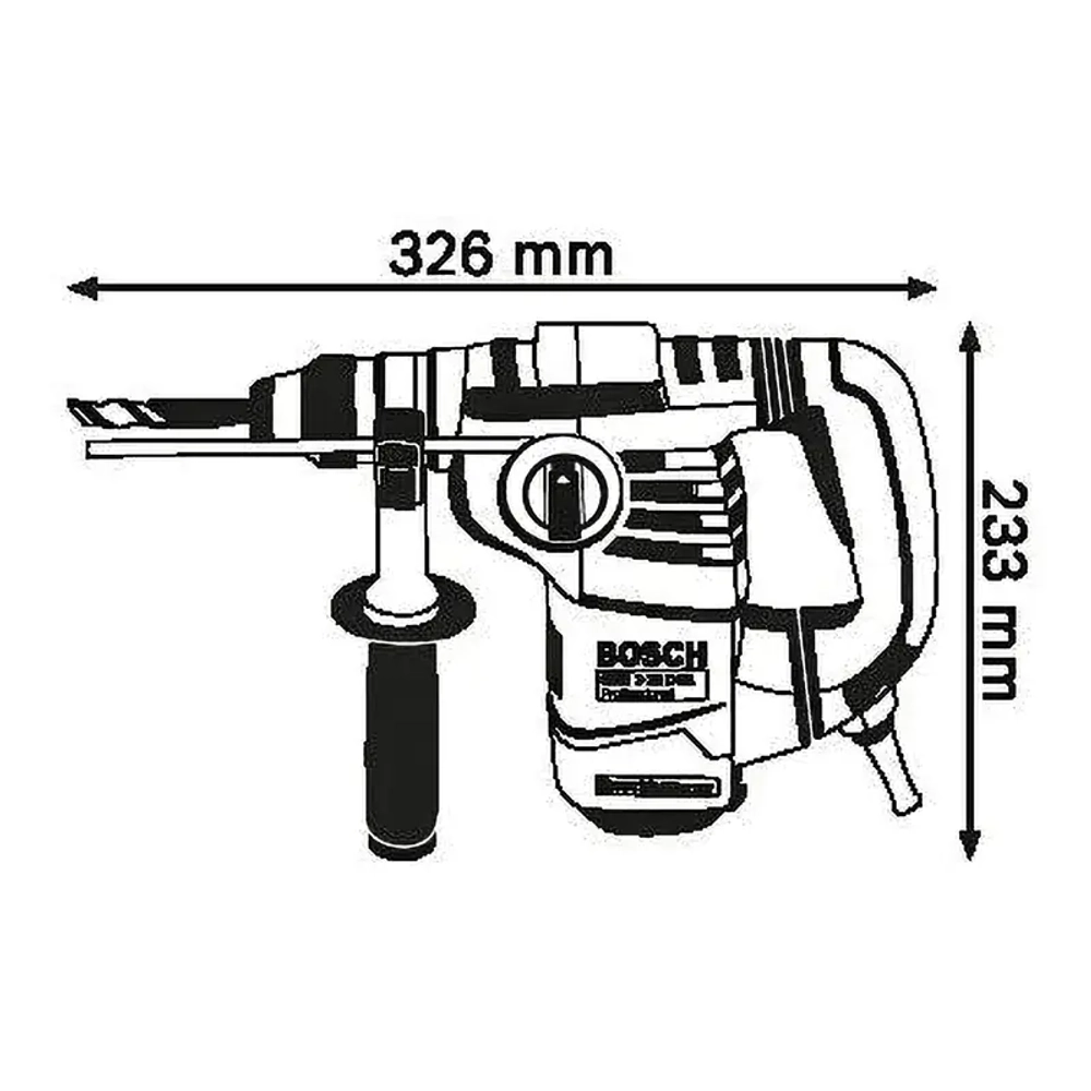 Bosch GBH 3-28 DRE перфоратор SDS-Plus 0.611.23A.000