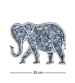 Decor and Gift 48-007-04 Панно «Слон» набор из семи (мозаика, о.Бали)