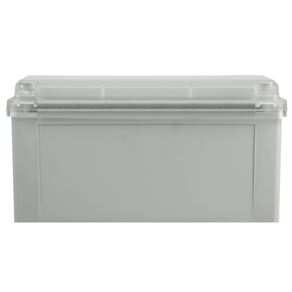 Коробка ответвит. с гладкими стенками и матовой  крышкой, IP56,240х190х90мм