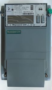 Счетчик меркурий ART-03 P 3х230/400В 5(10) А 50Гц. 2016 г.в. Новый, в заводской упаколвке без паспорта.