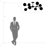 785086 Люстра BETA 8x40W E27 БЕЛЫЙ