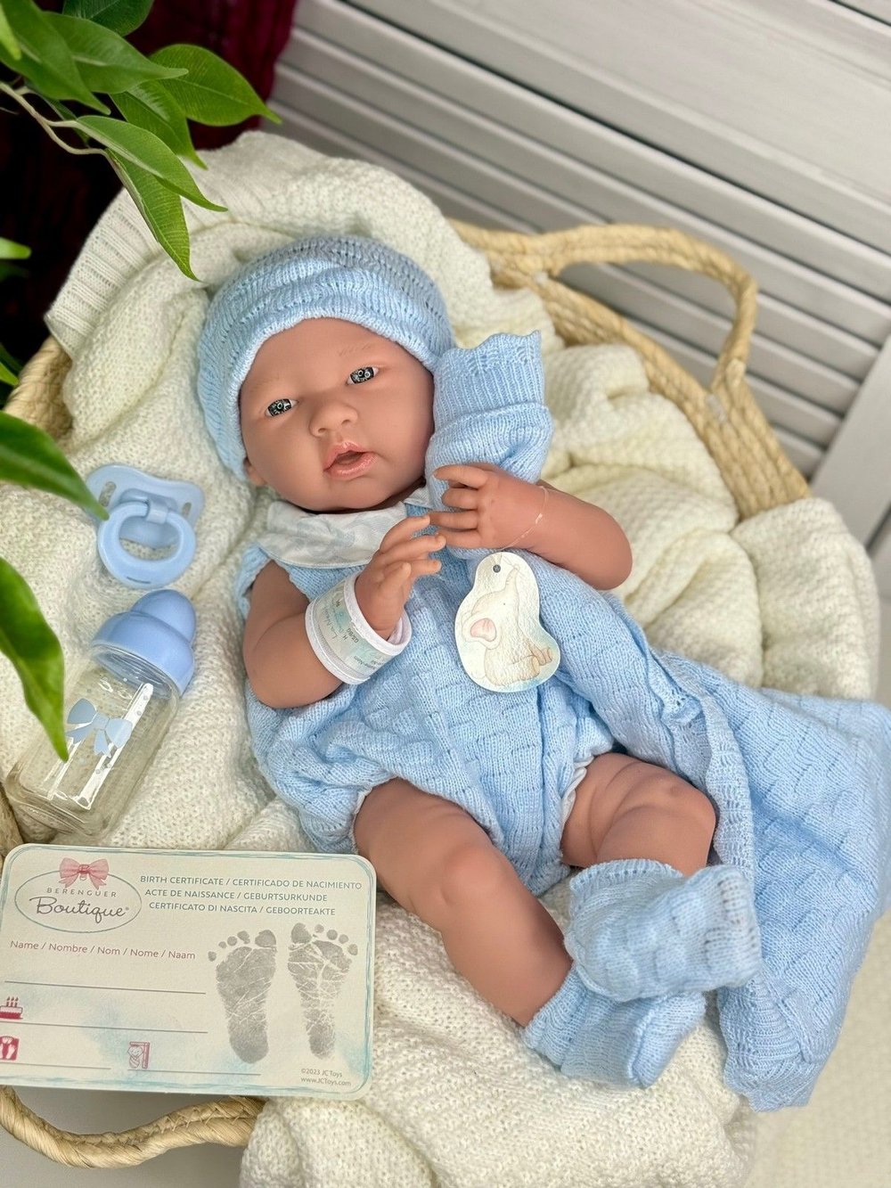 Кукла BERENGUER виниловая 38см La Newborn (18054)