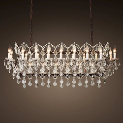 Светильник Restoration Hardware Рококо Кристал США