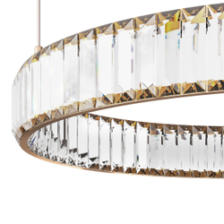 10135/3 Gold Подвесной светильник LOFT IT Crystal ring