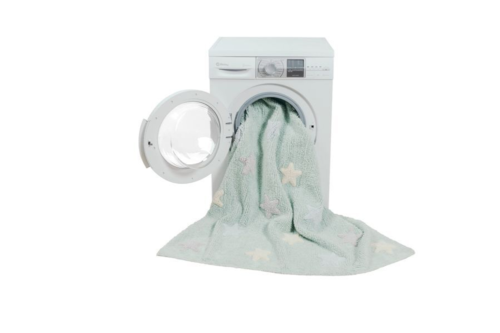 Ковер Lorena Canals Tricolor Stars Mint (120 x 160 см)