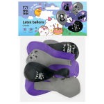 Воздушные шары, 12шт., "Catsday", пастель, ассорти