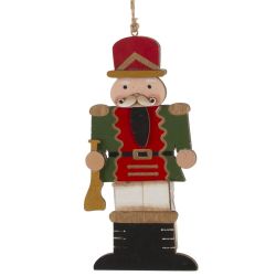 GAEM Изделие декоративное подвесное "Щелкунчик", L7,5 W1 H15 см, 4в.
