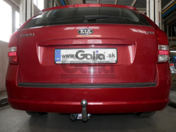 Оцинкованный фаркоп на Kia Ceed универсал 2006-2012 (без электрики), Galia K030C