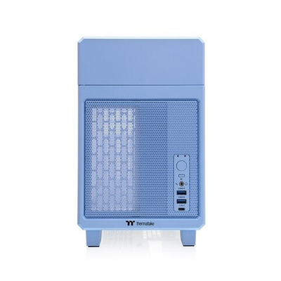 Корпус Thermaltake TR100 Hydrangea голубой, без БП, mini-ITX