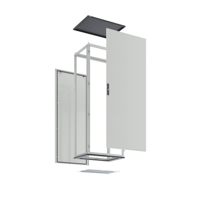 Напольный собранный корпус CQE N с одностворчатой дверью и с задней панелью 2200x1000x600 мм RAM block