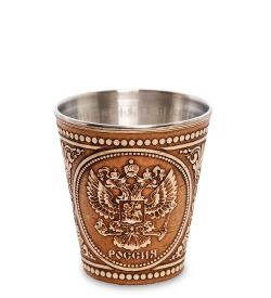 Народные промыслы BST-216 Стопки «Россия» мал. (береста)