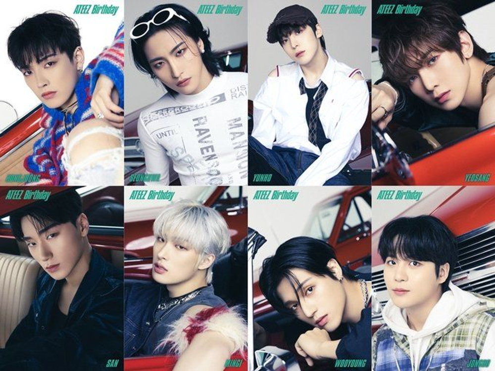 Альбом ATEEZ - BIRTHDAY 4th Japan Single Album