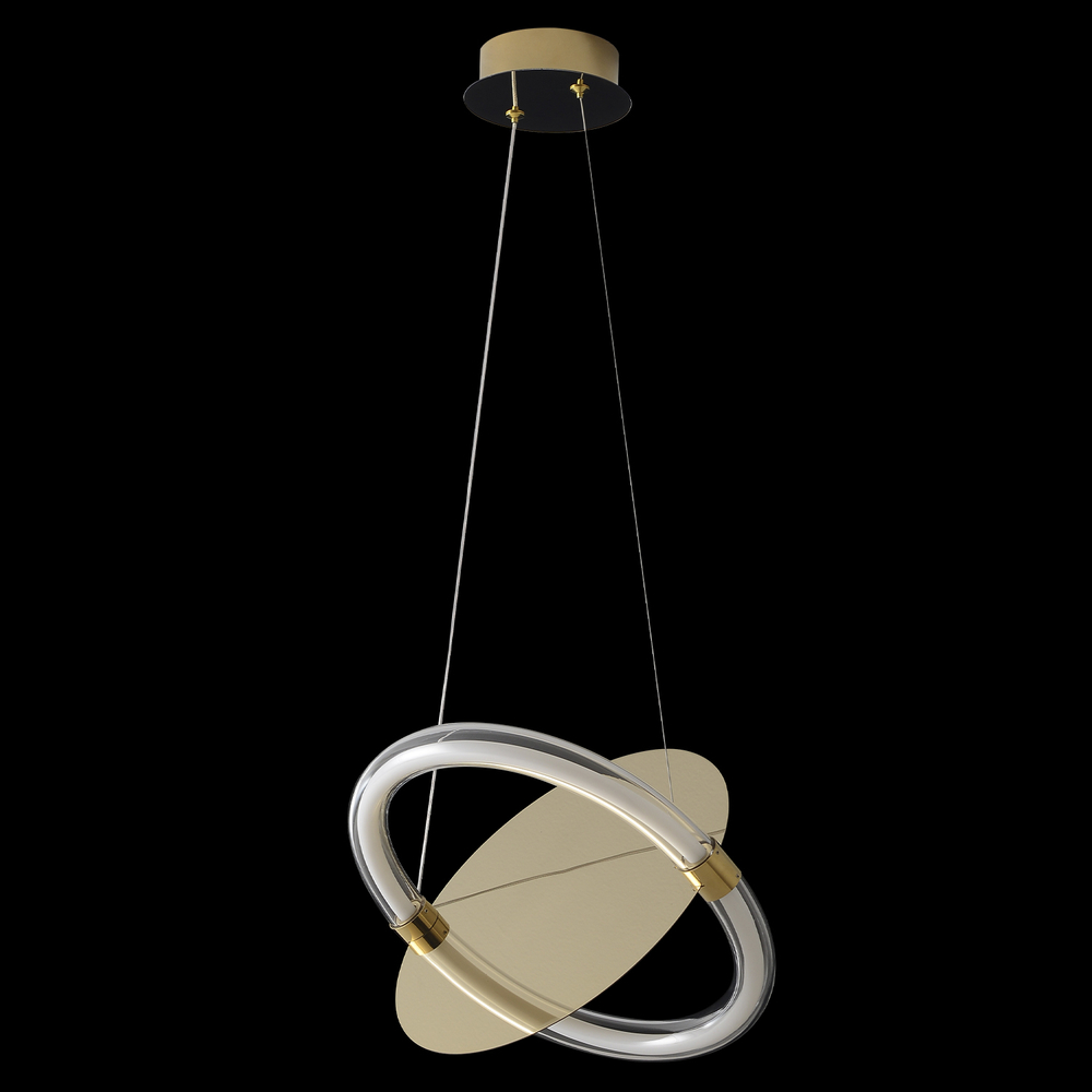 Светильник подвесной Crystal Lux NEBULA SP22W LED GOLD