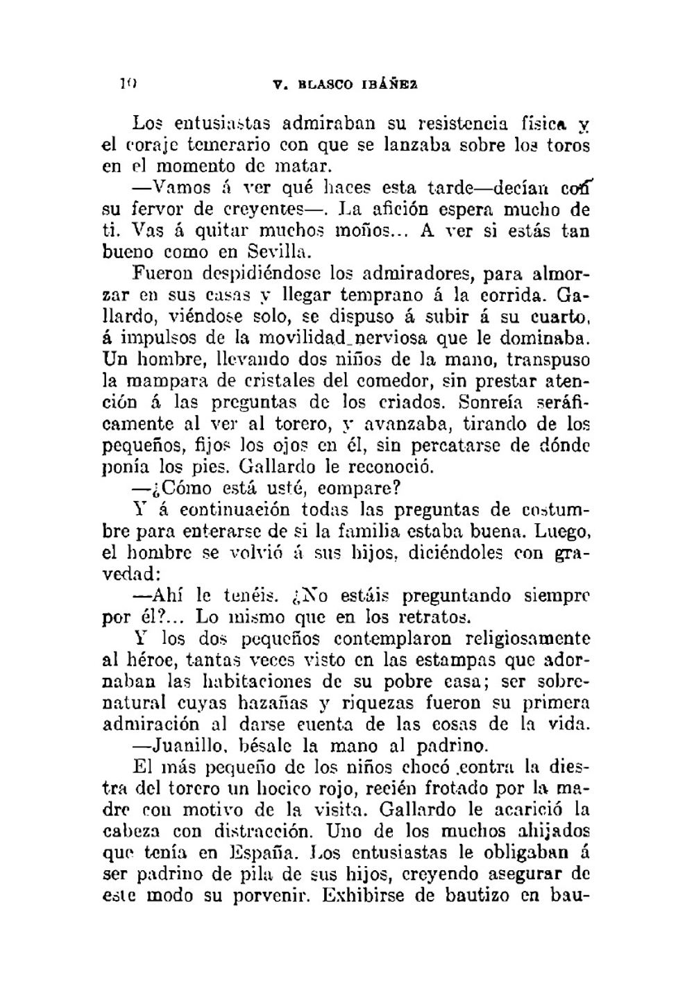 Sangre Y Arena; Novela (Spanish Edition) | Vicente Blasco Ibanez