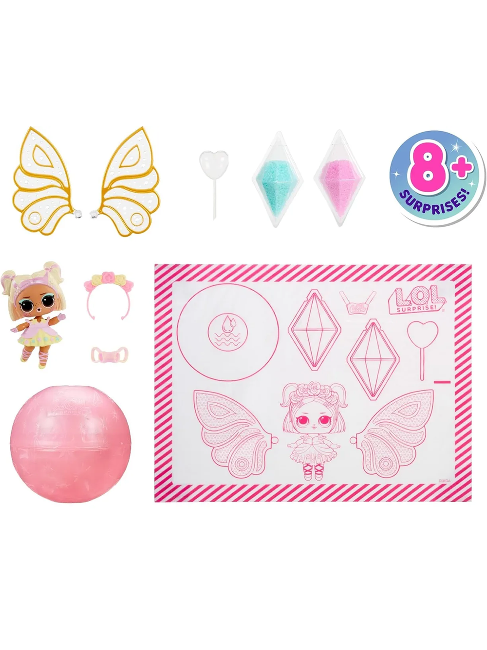 Игрушка в шаре ЛОЛ Сюрприз Фейри Тотс 523918EUC | L.O.L. Surprise Fairy Tots | кукла-сюрприз MGA Entertainment | 4+