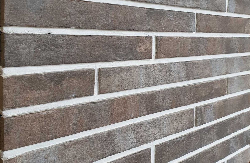 DeKeramik DKK852 Цитрин Quarzit глазурованная Riegel 468х40х10 - Клинкерная плитка для фасада и внутренней отделки