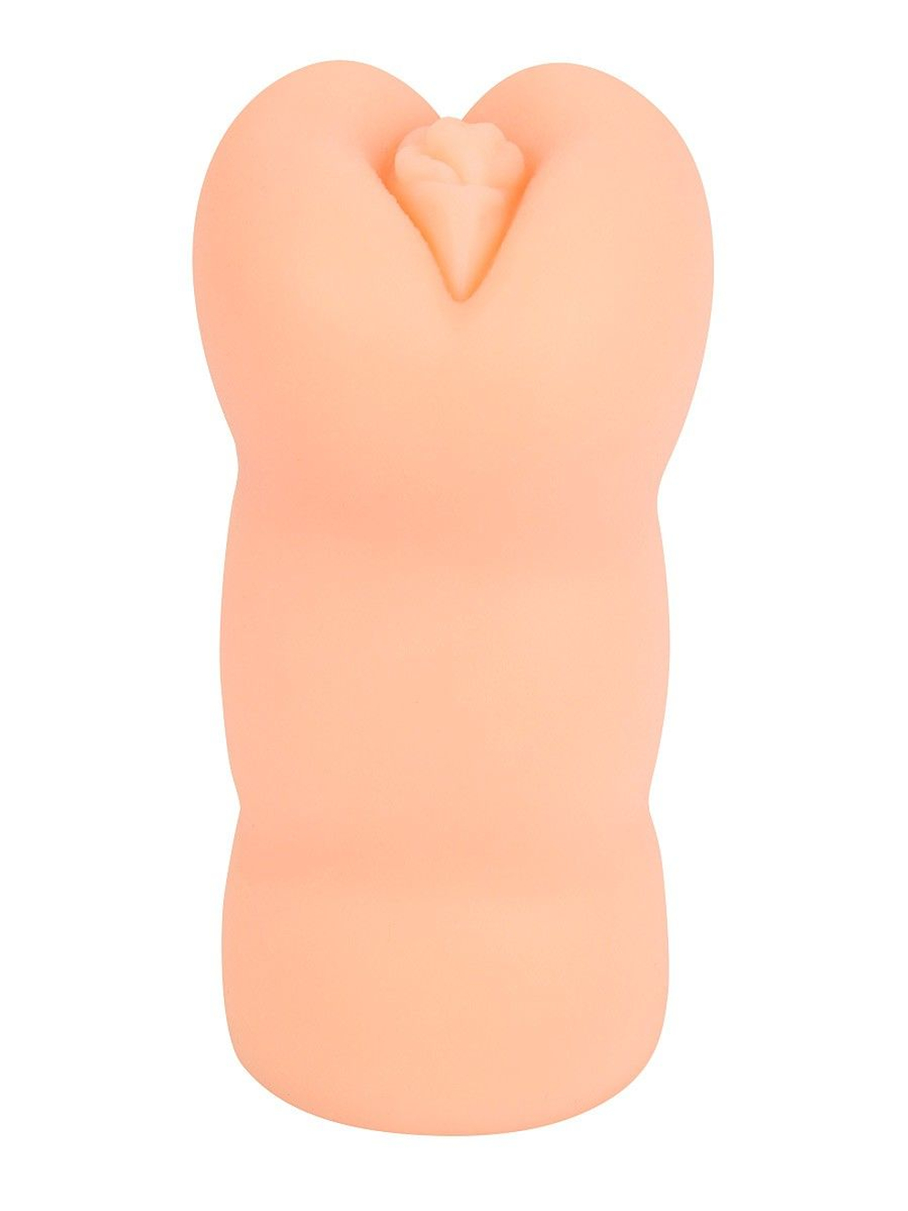 Телесный мастурбатор-вагина с 2 эрекционными кольцами в комплекте (Цвет: телесный)