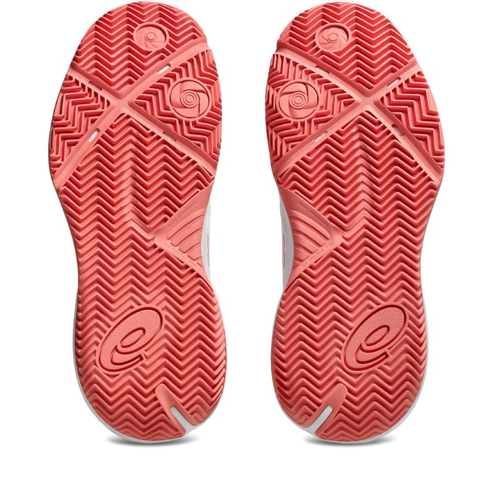 Женские кроссовки для Падел Asics Gel-Challenger 15 Padel - white/guava