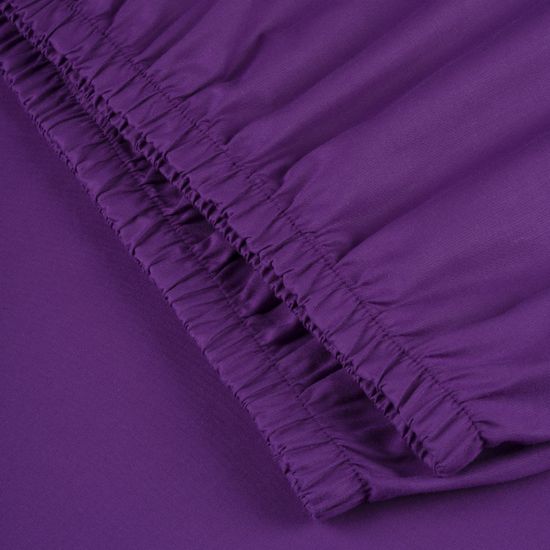 КПБ  Violet, ЕВРО , 70х70, простыня 140х200х30  DOMTEKC