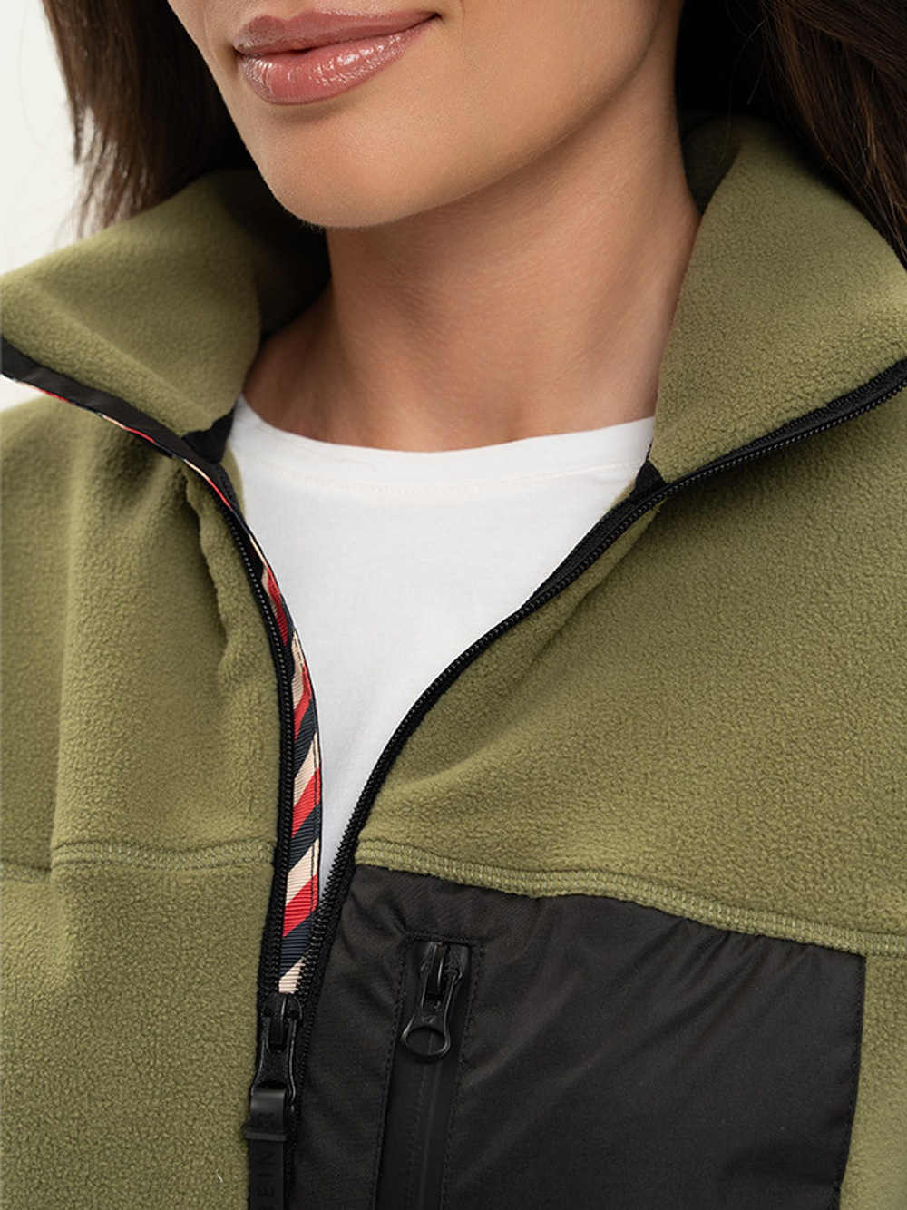 Флисовая толстовка унисекс Eiger olive  (XL)