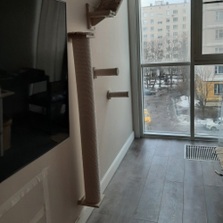 Колонна настенная