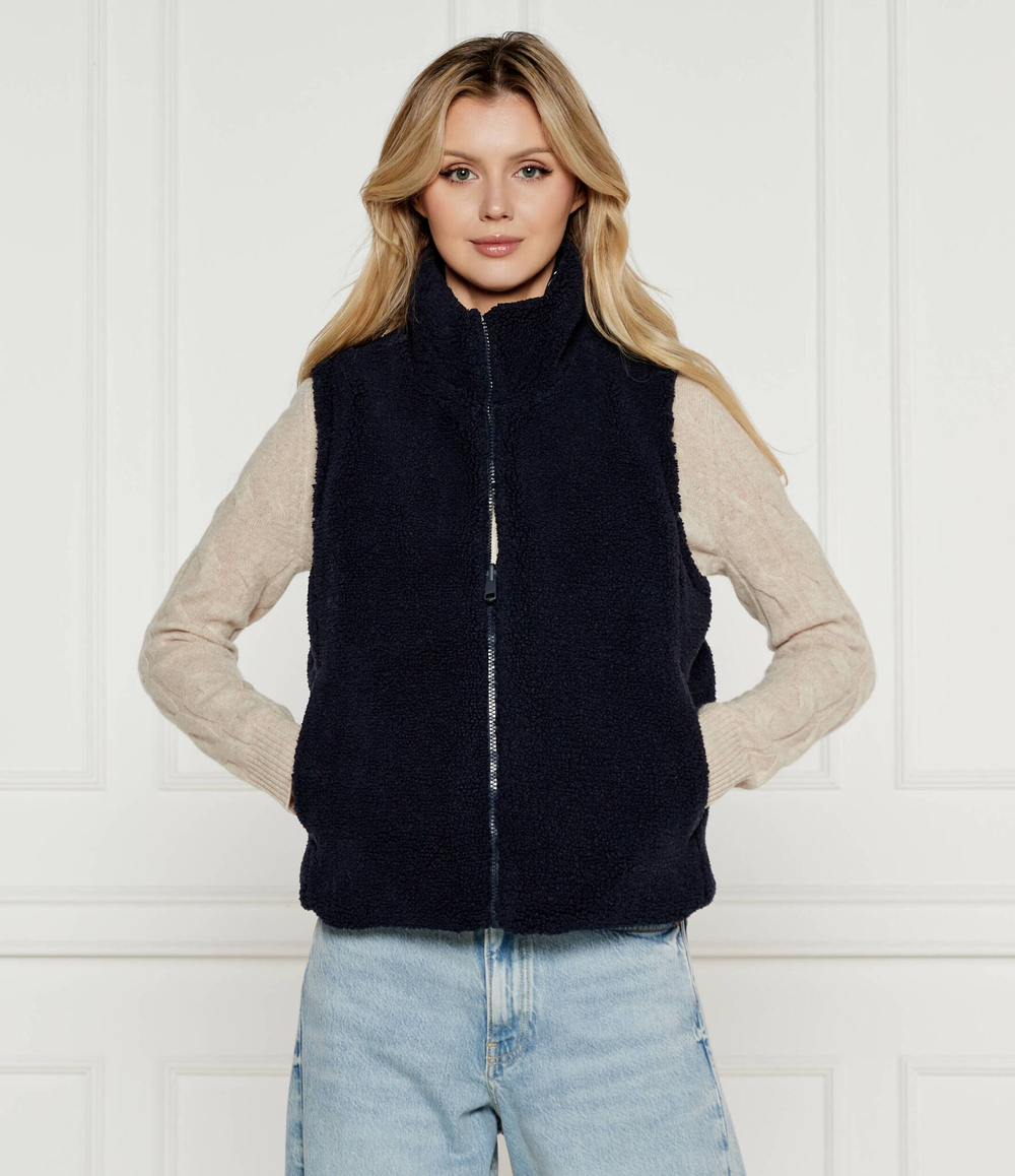 Пуховая двусторонняя жилет Tommy Hilfiger - темно-синий(WW0WW43222)