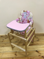 Стульчик для кормления Матрешка (Розовый)
